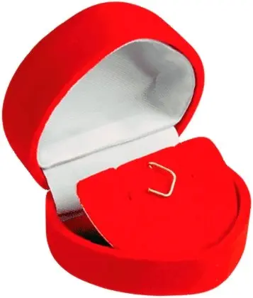 Футляр 120122 сердечко подв КРАС