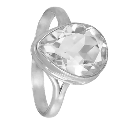 Кольцо декоративное из серебра