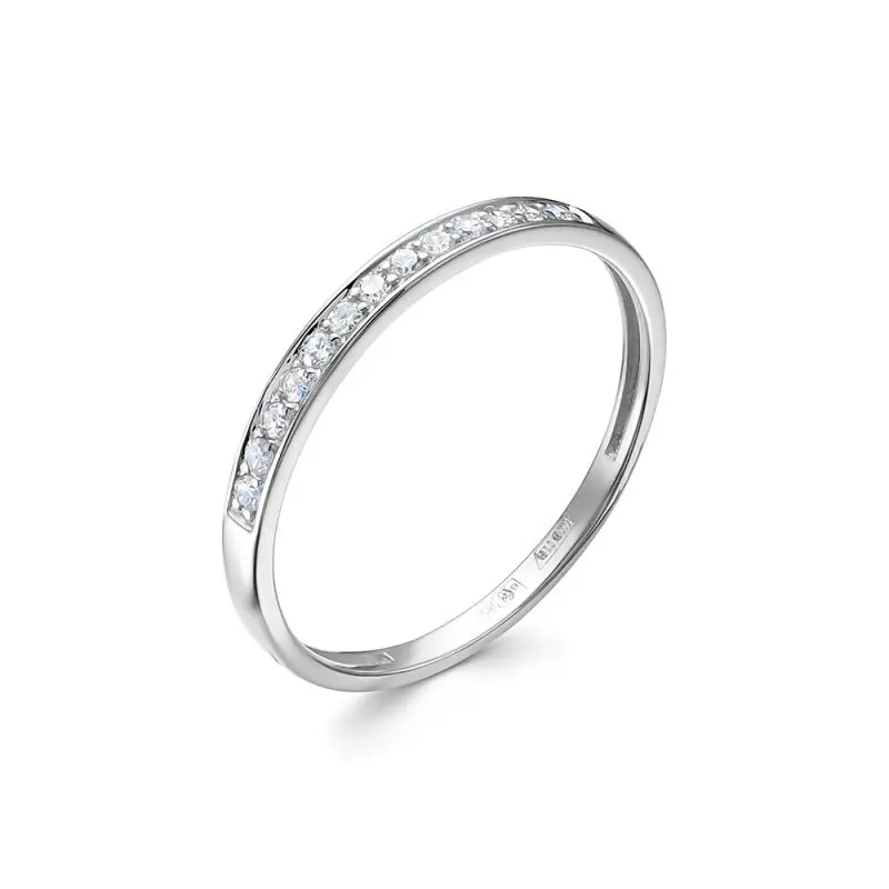 Кольцо декоративное из комбинированного золота с бриллиантами