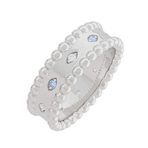 Кольцо декоративное из серебра