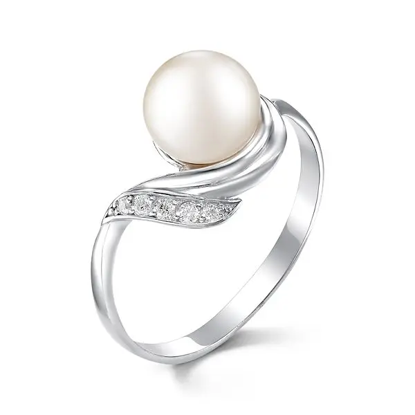 Кольцо декоративное из серебра