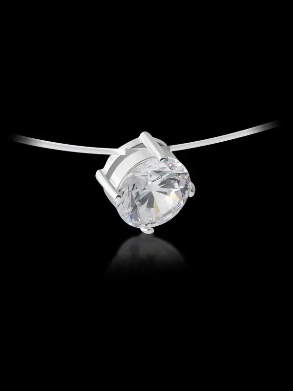 Цепь шнурок из серебра