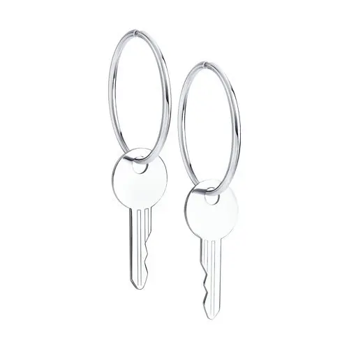 Серьги 94024419 вид 2