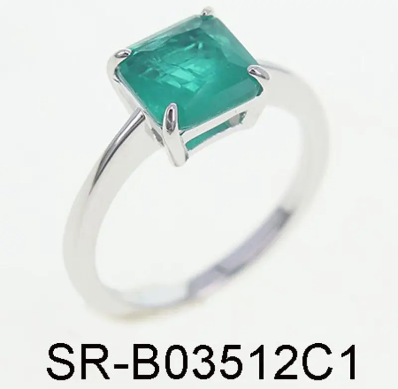 Кольцо декоративное из серебра