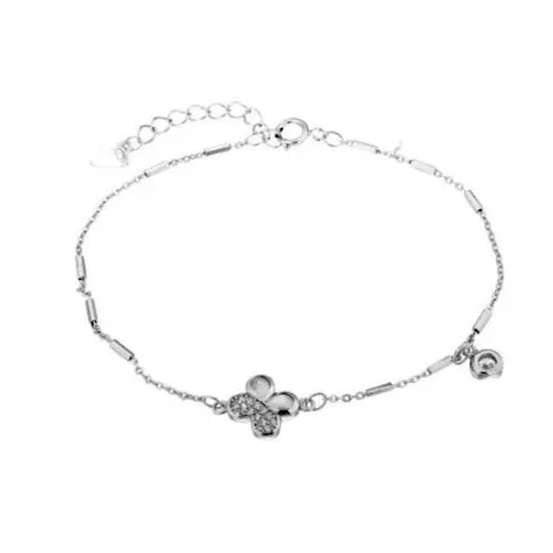 Браслет декоративный из серебра