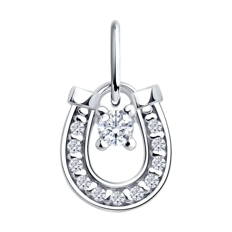 Подвеска декоративная из серебра