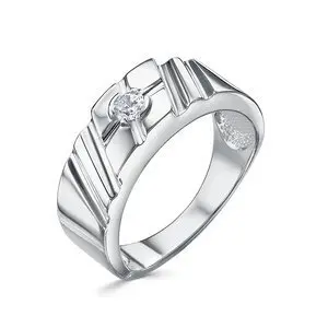 Кольцо декоративное из серебра