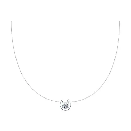 Цепь шнурок из серебра