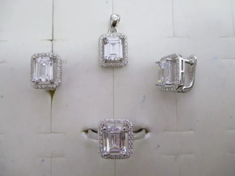 Подвеска декоративная из серебра