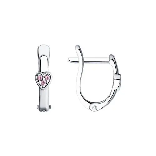 Серьги детские из серебра