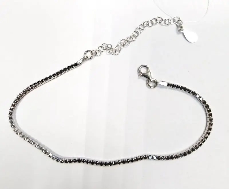 Браслет декоративный из серебра