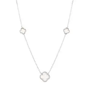 Цепь колье из серебра