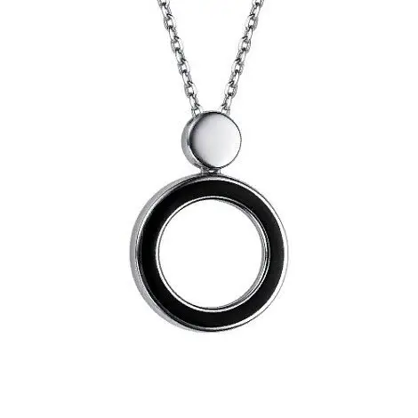 Цепь колье из серебра вид 1