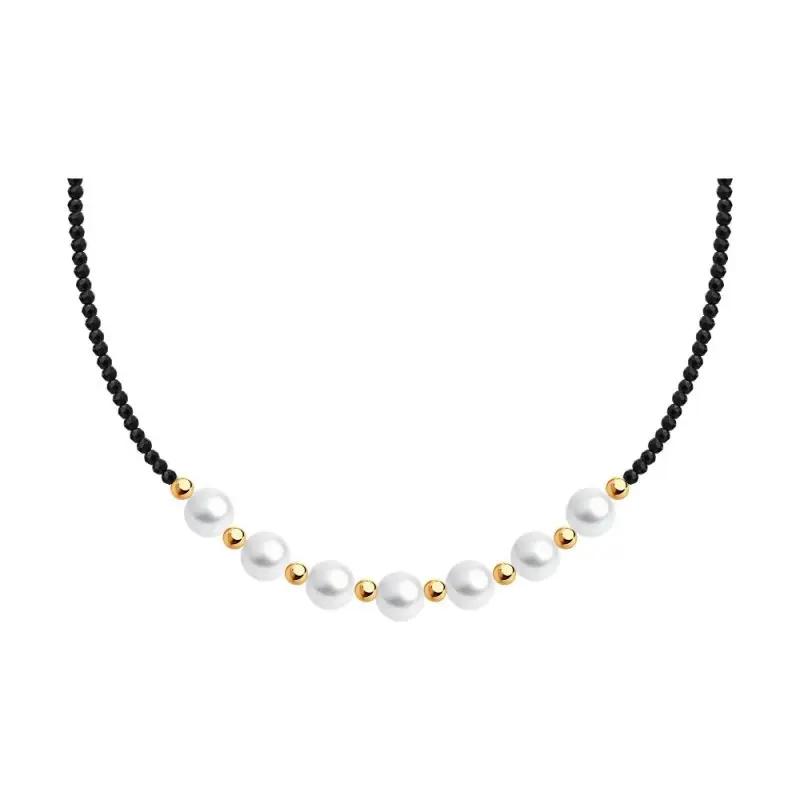 Цепь колье из красного золота