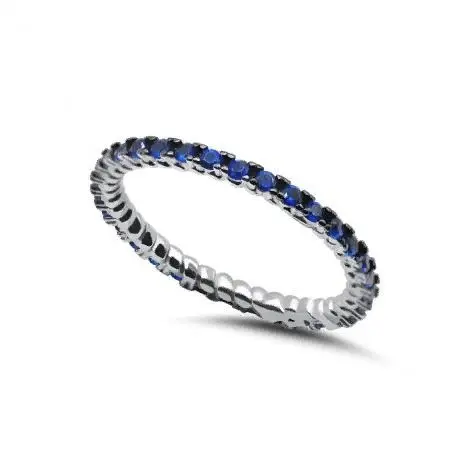 Кольцо декоративное из серебра вид 1