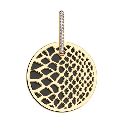 Подвеска декоративная из позолоты