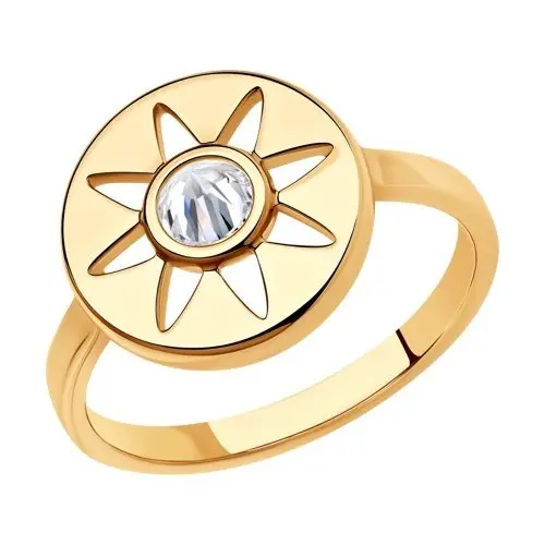 Кольцо декоративное из позолоты