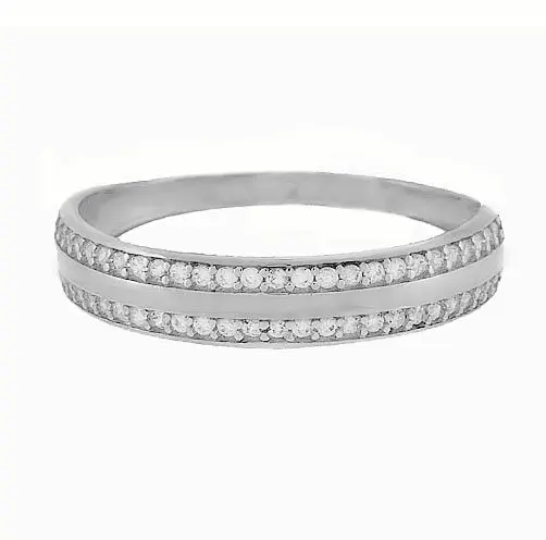 Кольцо декоративное из серебра