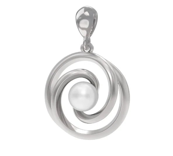 Подвеска декоративная из серебра