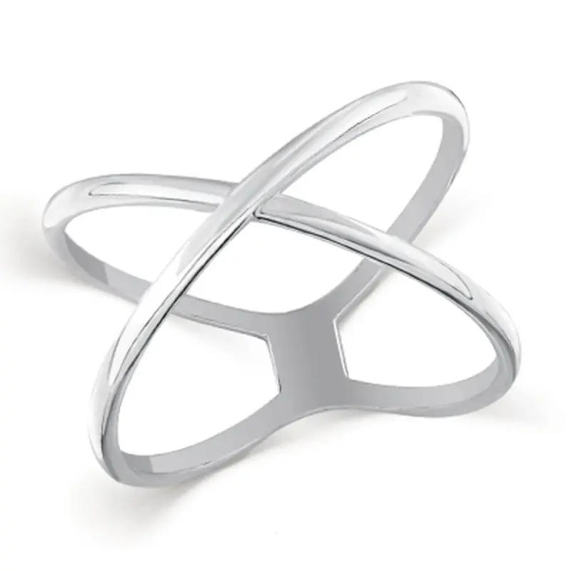 Кольцо декоративное из серебра