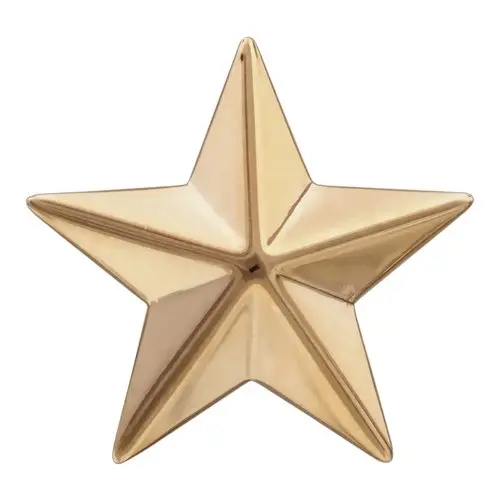 Звезда из красного золота