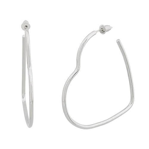 Серьги пуссеты из серебра