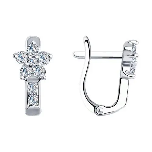 Серьги детские из серебра