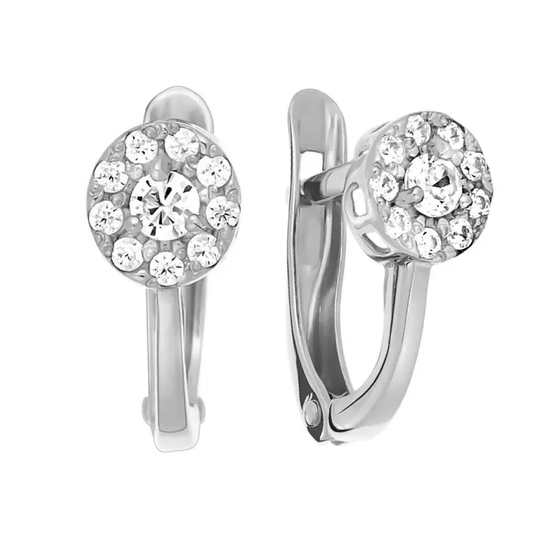 Серьги детские из серебра