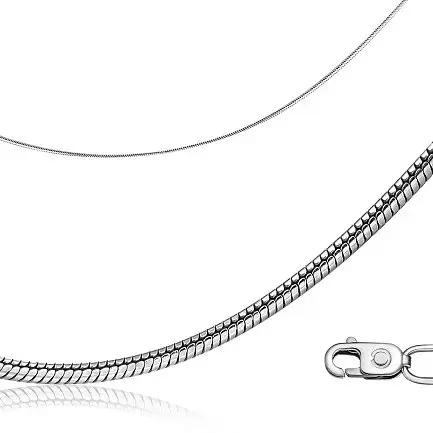 Цепь из белого золота