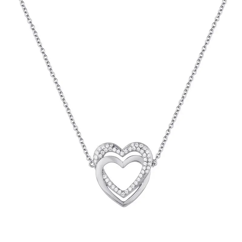 Цепь колье из серебра