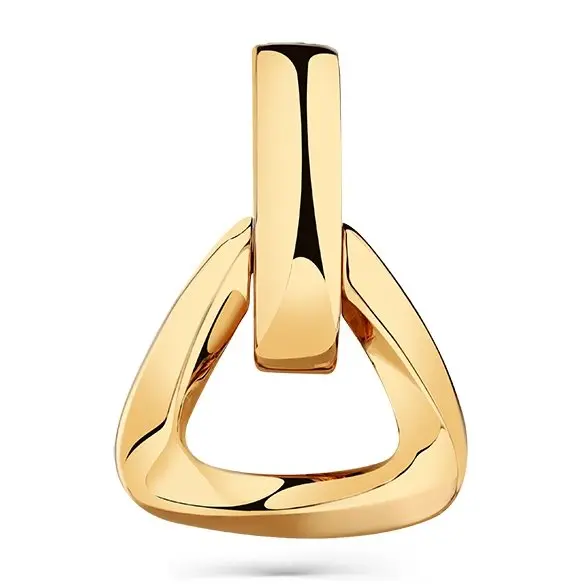 Подвеска декоративная из красного золота