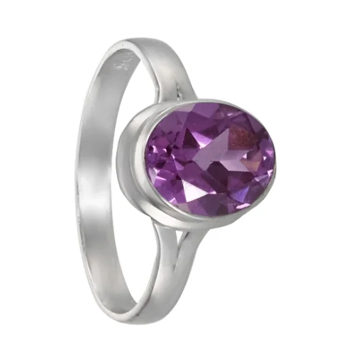 Кольцо декоративное из серебра