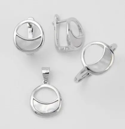 Подвеска декоративная из серебра