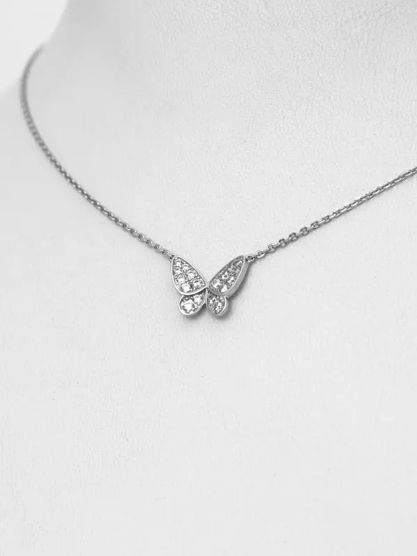 Цепь колье из серебра