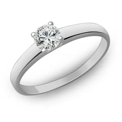 Кольцо декоративное из серебра