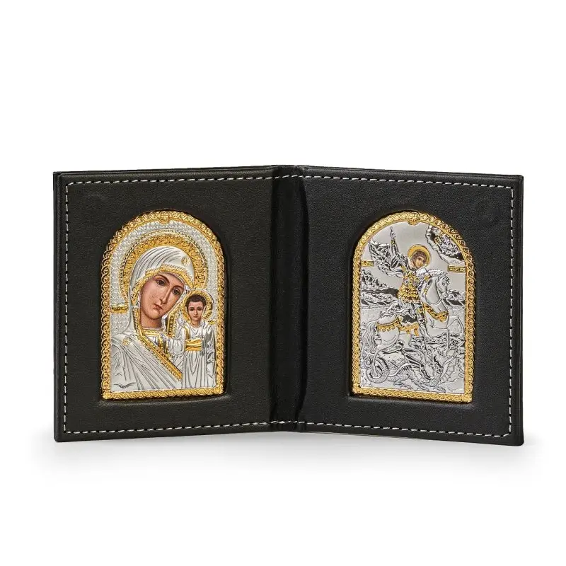 Складень карманный Казанская Георгий 95*105 K-1/002-004G