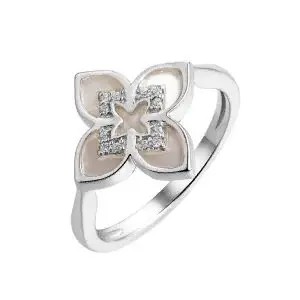 Кольцо CZ-R04305-X-W-PN-X-W вид 2