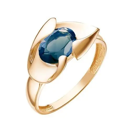 Кольцо декоративное из красного золота