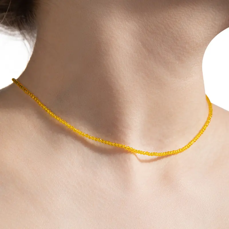 Цепь колье из серебра
