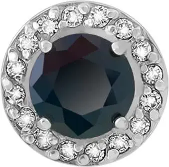 Подвеска бегунок из комбинированного золота