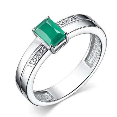 Кольцо декоративное из серебра