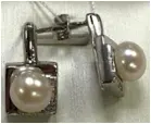 Серьги пуссеты из серебра