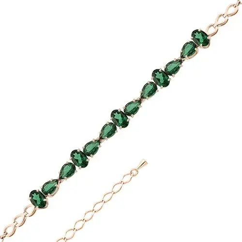 Браслет декоративный из красного золота