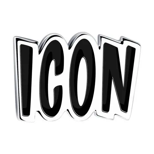 Брошь из серебра