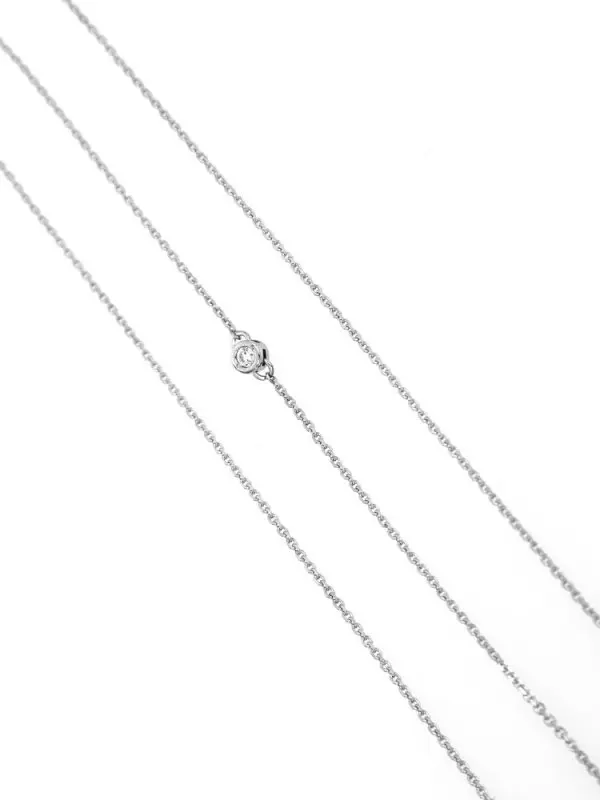 Цепь колье из серебра