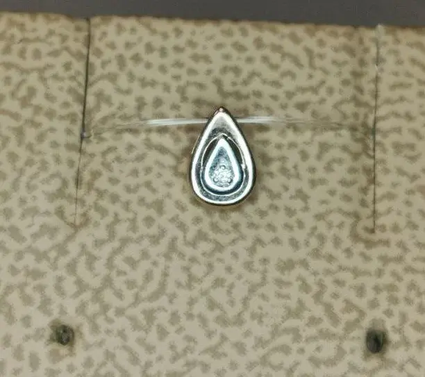 Цепь шнурок из комбинированного золота