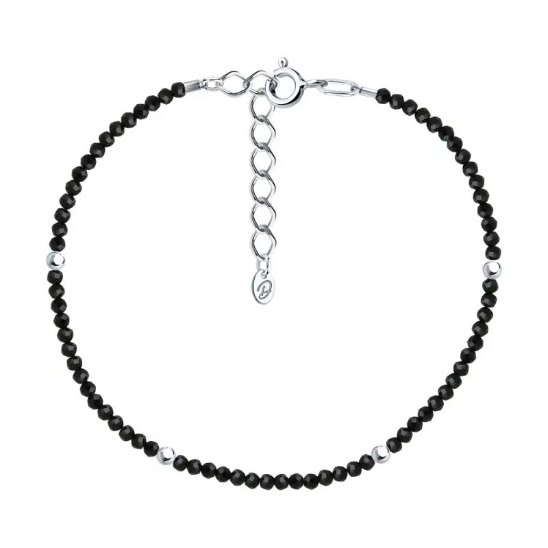 Браслет декоративный из серебра