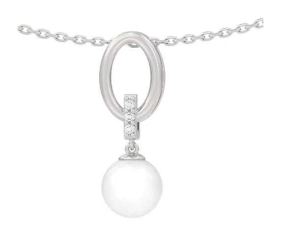 Подвеска бегунок из серебра