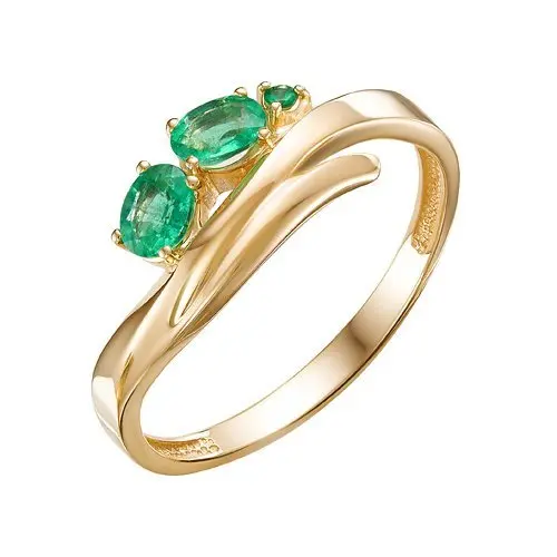 Кольцо декоративное из красного золота