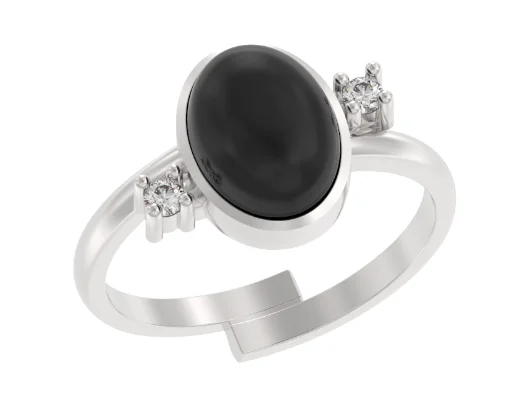 Кольцо декоративное из серебра